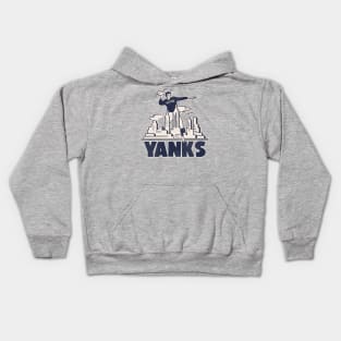 Defunct New York Yanks Football Team Kids Hoodie